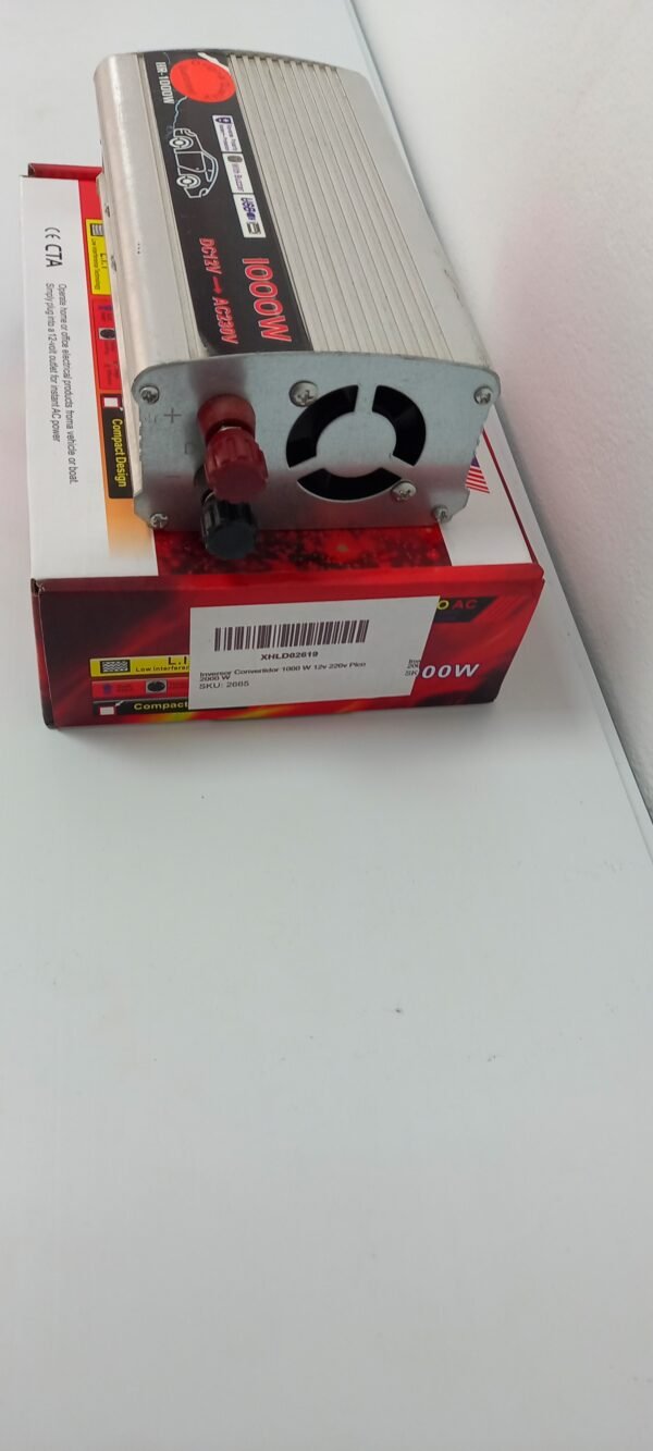 Conversor Inversor Onda modificada  1000w Convertidor 12DC /220VAC XHLD02619