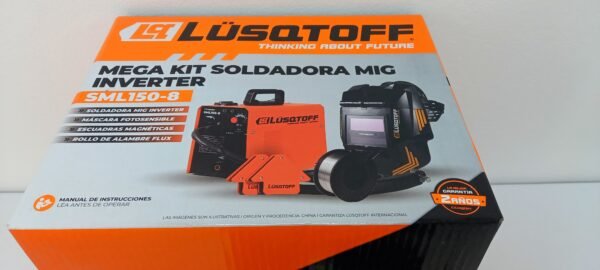 Soldadora inverter lusqtoff SML150-8