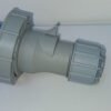 Ficha Industrial Macho 32A 2 P + Tierra- Ip67- Sica- Color Azul 924311