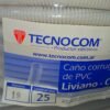 Caño Corrugado Ø19mm (3/4'') X 25mts Tecnocom Pvc Ignífugo