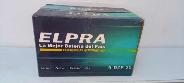 Baterías ELPRA 6dzf20 pack x 4 unidades