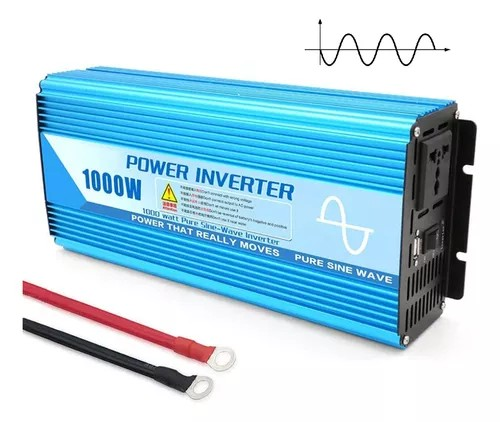 Conversor Inversor Onda Pura De Corriente Eléctrica Daza 1000w Convertidor 12v A 220v Power Inverter