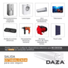 Conversor Inversor Onda Pura De Corriente Eléctrica Daza 1000w Convertidor 12v A 220v Power Inverter